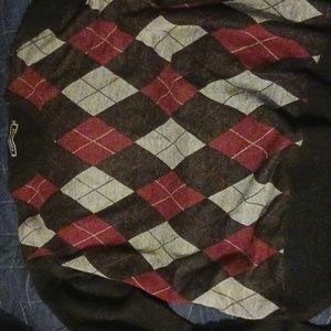 Beautiful argyle sweater xl